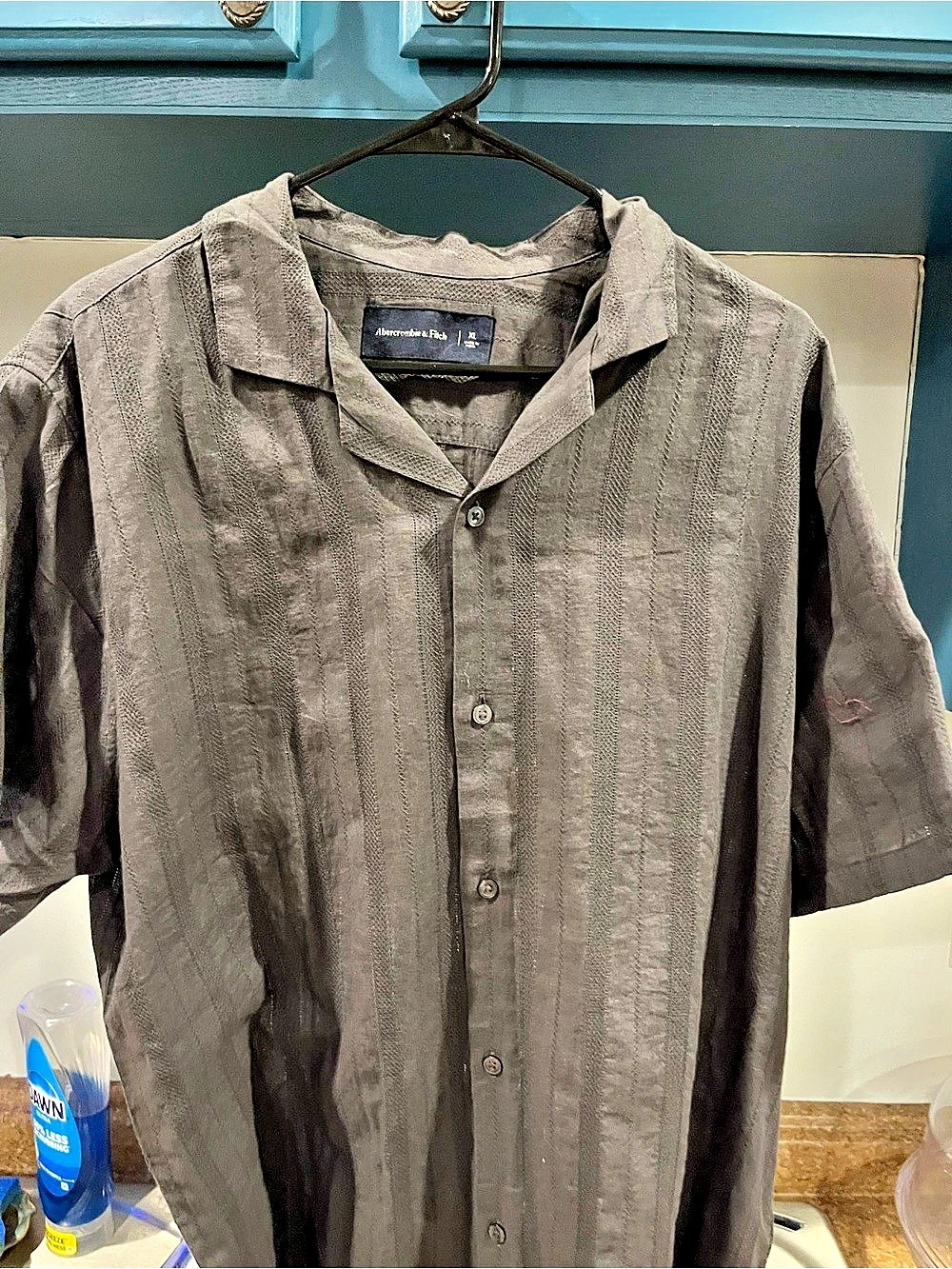 Abercrombie & Fitch Men's Geometric Button Down Shirt XL